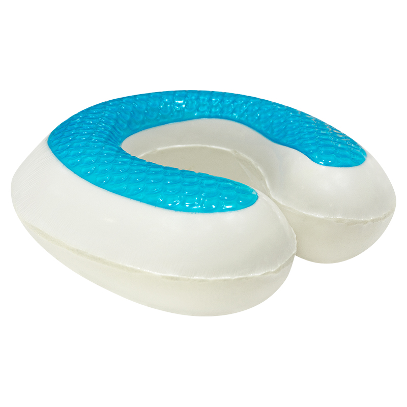 Gel Light Memory Travel Nap Pescoço Travesseiro Encosto de Cabeça